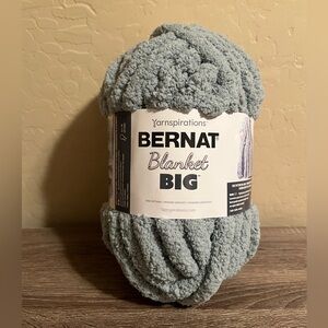 Bernat Big Blanket Yarn Misty Green Knit Skein DIY 51055 NWT